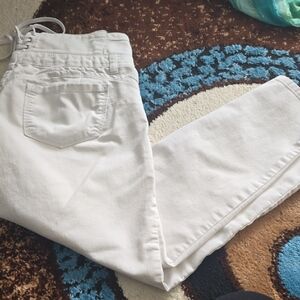 Wax Jean Butt I Love You White  Pants